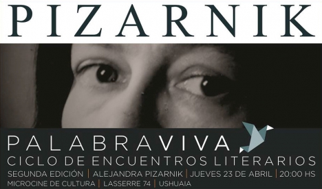 Realizarán homenaje a Alejandra Pizarnik en ciclo literario