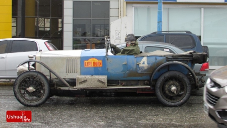 El rally de autos antiguos Vintage Cape Horn llegó a Ushuaia