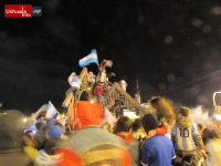 ¡Ushuaia celebra el pase de Argentina a la final del Mundial Brasil 2014!