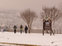 Invierno 2014: La nieve se hizo esperar pero Ushuaia ya luce su blancura
