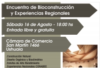 Organizan un Encuentro de Bio-construcción y Experiencias Regionales