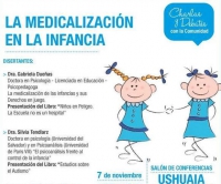 Brindarán disertación sobre la Medicalización en la Infancia