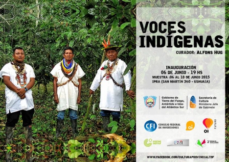 La muestra Voces indígenas se expondrá en Ushuaia
