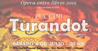 Proyectarán Turandot en el ciclo Opera entre Libros