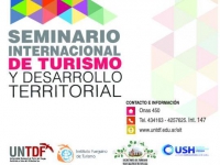 Comenzó el Seminario Internacional de Turismo y Desarrollo Territorial