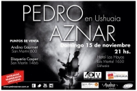 Pedro Aznar se presentará en Ushuaia