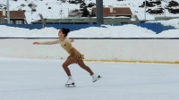 Una patinadora fueguina representará al país en Korea