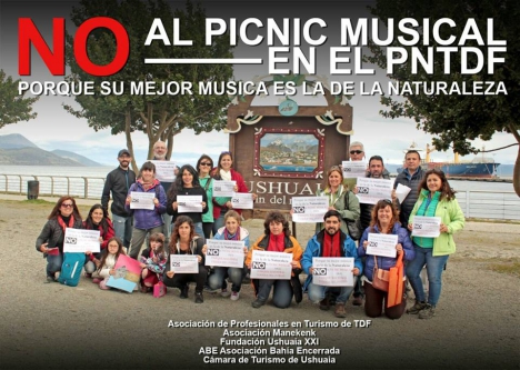 Distintas ONG solicitan la cancelación del Picnic Musical en el PNTDF