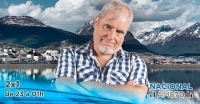 El periodista Osvaldo Bazán emite su programa 2x1 desde Ushuaia