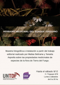 Realizan una muestra del Herbario Medicinal del Bosque Fueguino