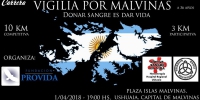 La Fundación Provida realiza la carrera "Vigilia por Malvinas"