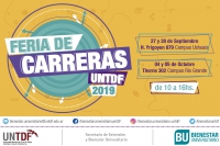 Se realizarÃ¡ la Feria de Carreras UNTDF 2019