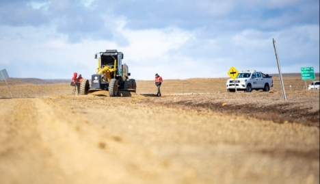 Vialidad Provincial contrató la instalación del alambrado en la ruta 7