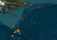 Se mantiene el movimiento sísmico en el mar de Hoces
