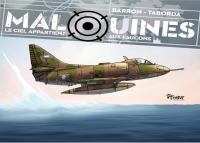 Un libro inspirado en la guerra de las Malvinas participa en la exposición aeronáutica de Le Bourget en Francia