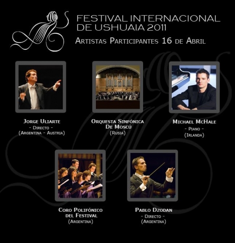 Esta noche cierra el Festival Internacional de Ushuaia 7° Edición