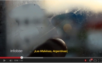 Un spot de Infobae dedicado a las Malvinas fue rodado en Ushuaia